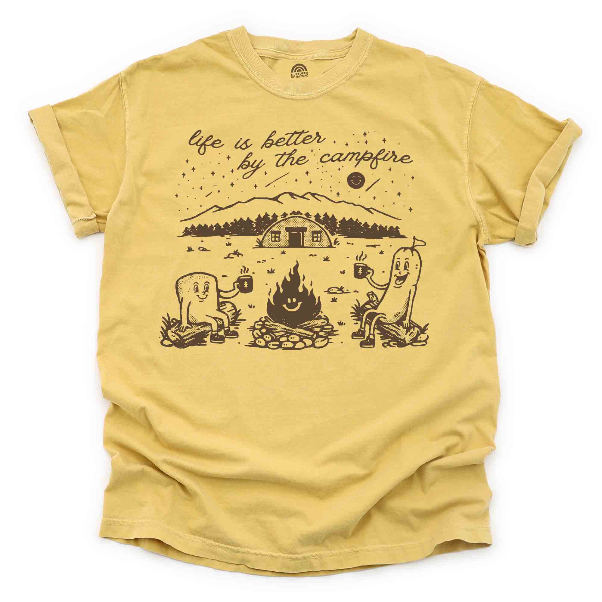 Life is Better by the Campfire Graphic T-Shirt