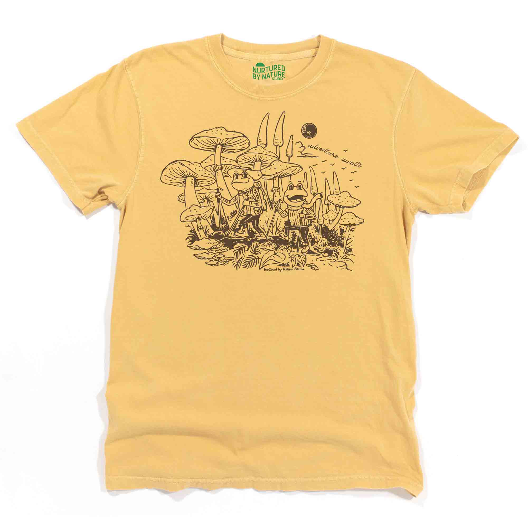 Adventure Frogs Graphic T-Shirt for Hiking, Camping, Backpacking and Gifts