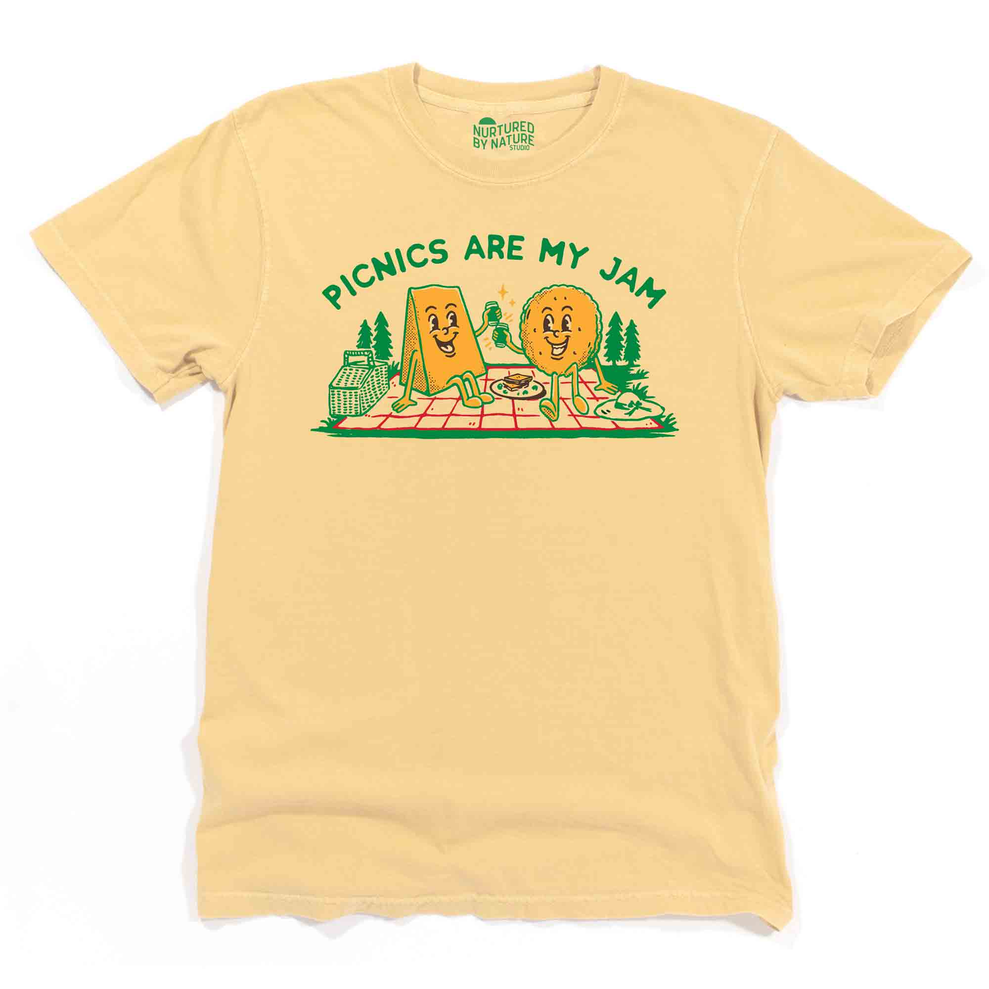 Picnics Are My Jam Graphic T-Shirt – Nurtured by Nature Studio
