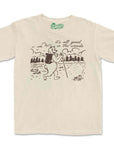 It's All Good in the Woods Hiking Bear Graphic T-Shirt