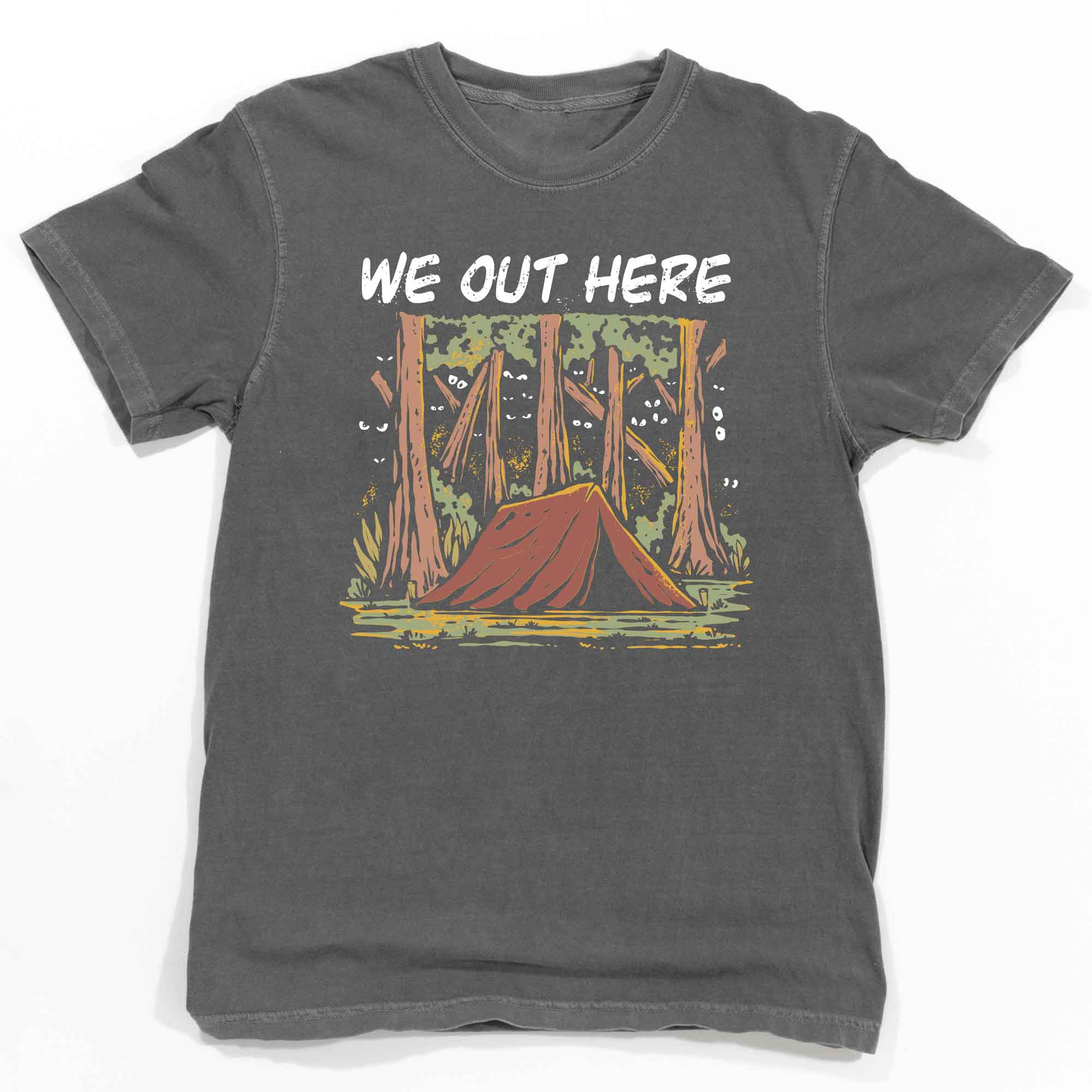 Creepy Campsite  👀 Graphic T-Shirt