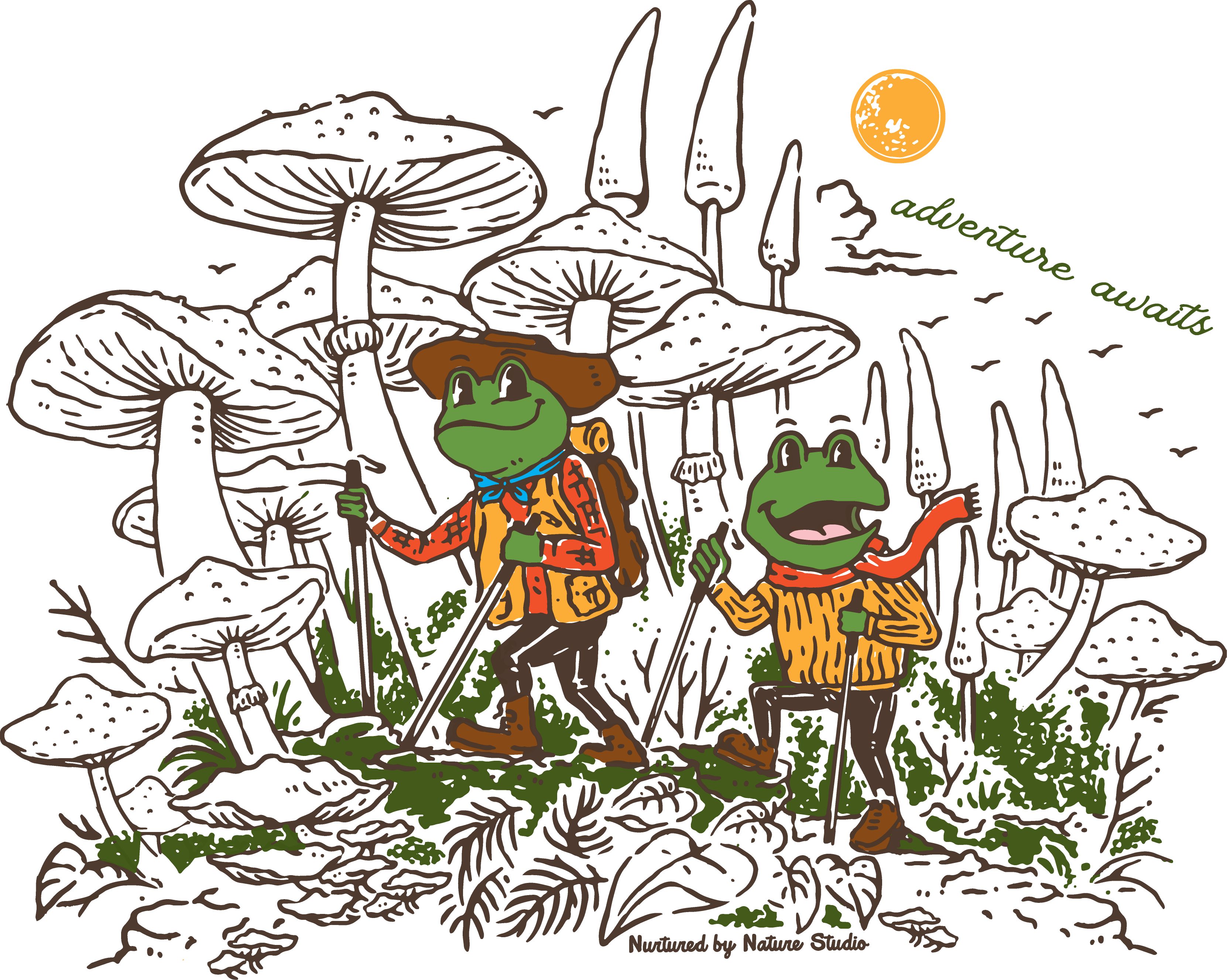 Adventure Frogs in Full Color