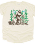 Bigfoot in the Woods Graphic T-Shirt
