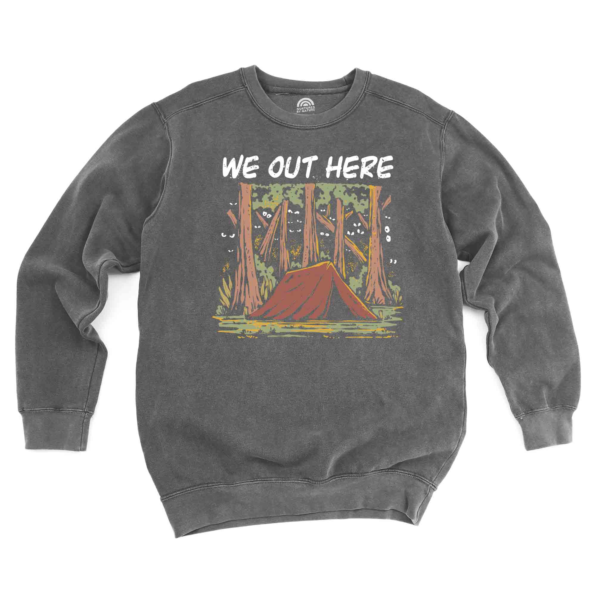 Creepy Campsite Vintage Wash Crewneck