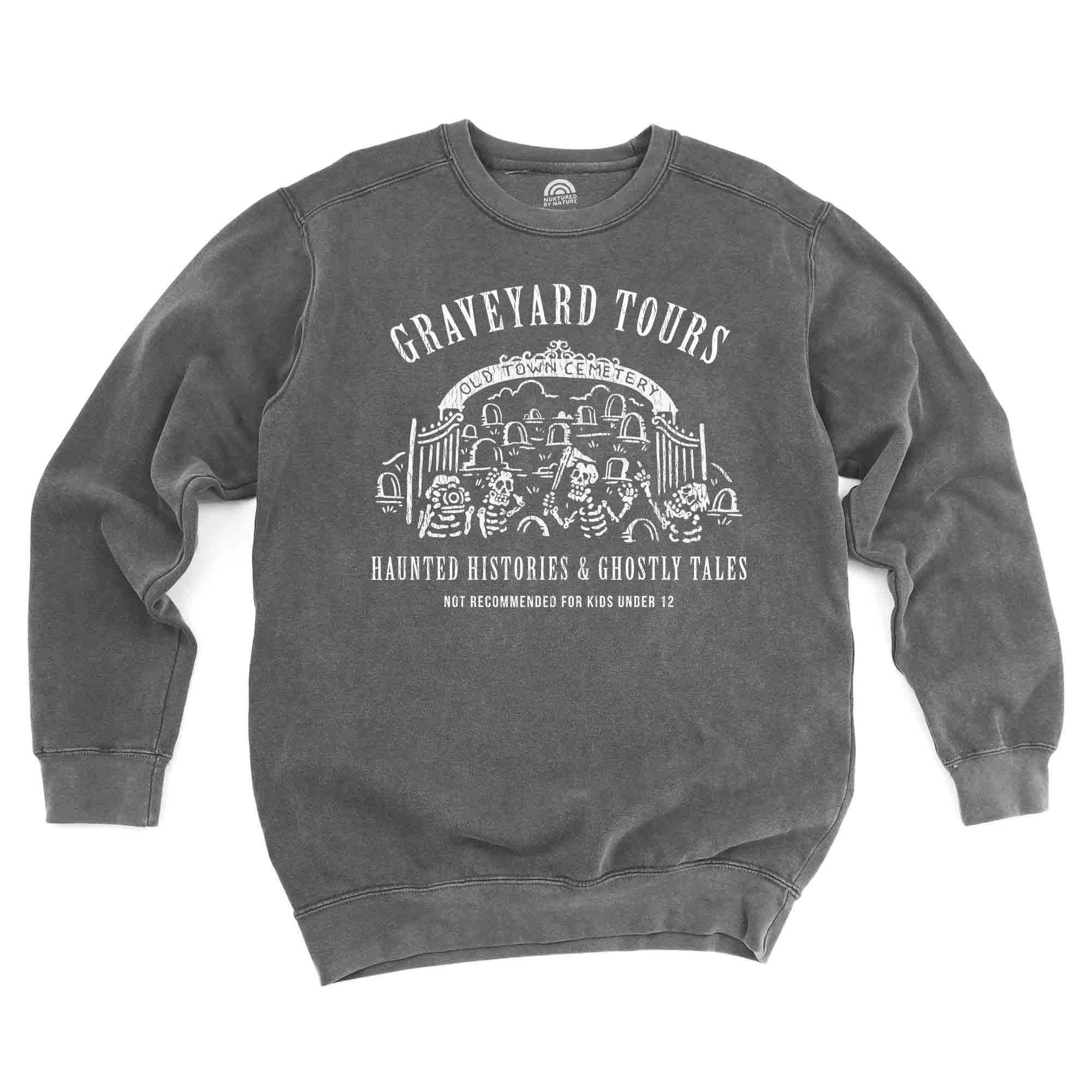 Graveyard Tours Vintage Wash Crewneck