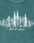 Let It Snow Winter Forest Sweatshirt