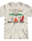 Life is Better by the Campfire Kids Tie Dye Graphic T-Shirt