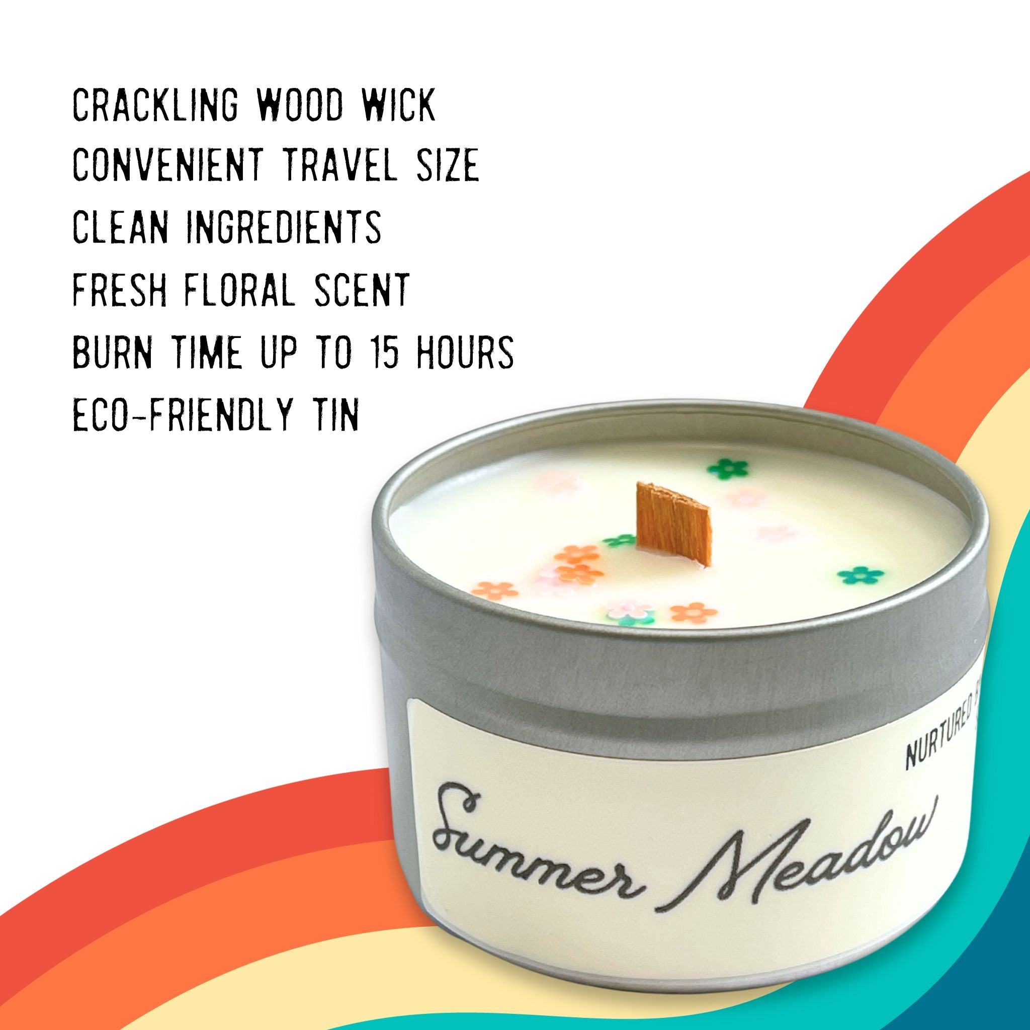 Summer Meadow Soy Wax Candle