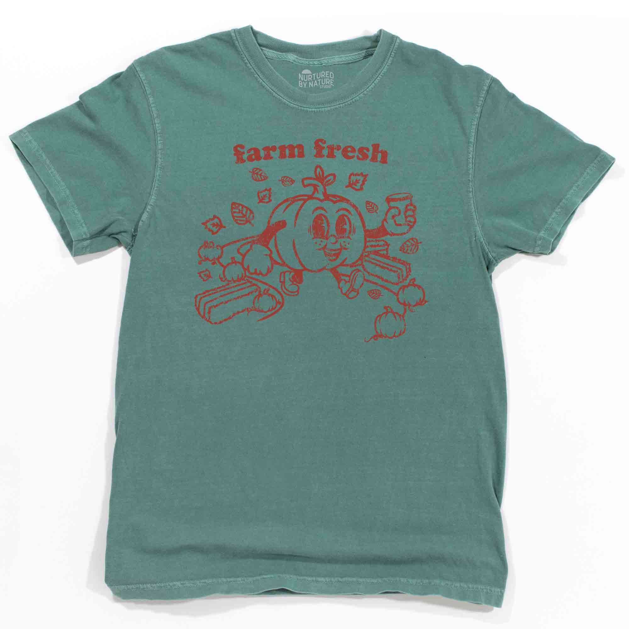 Farm Fresh Pumpkin Graphic T-Shirt