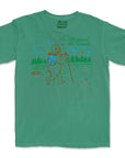 It's All Good in the Woods Hiking Bear Graphic T-Shirt