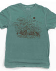 Adventure Frogs Graphic T-Shirt for Hiking, Camping, Backpacking and Gifts