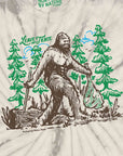 Leave No Trace Hiking Bigfoot Kids Tie Dye Graphic T-Shirt