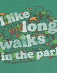 I Like Long Walks in the Park Graphic T-Shirt by Nurtured by Nature Studio