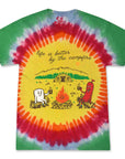 Life is Better by the Campfire Kids Tie Dye Graphic T-Shirt