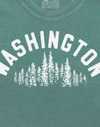 Washington State Treeline Retro T-Shirt