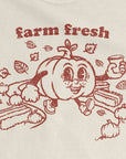 Farm Fresh Cute Retro Pumpkin Character Graphic T-Shirt by Nurtured by Nature Studio
