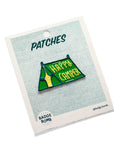 happy camper iron-on patch