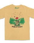 Made of Magic Mushrooms in the Forest Graphic T-Shirt by Nurtured by Nature Studio