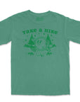 Take A Hike Cute Retro Hiking Sun Graphic T-Shirt by Nurtured by Nature Studio